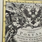 Historische Postkarte – Antike Deutschland Karte 1769