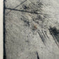 Original Radierung Georg Walter Rössner – Maritime Szene mit Boot