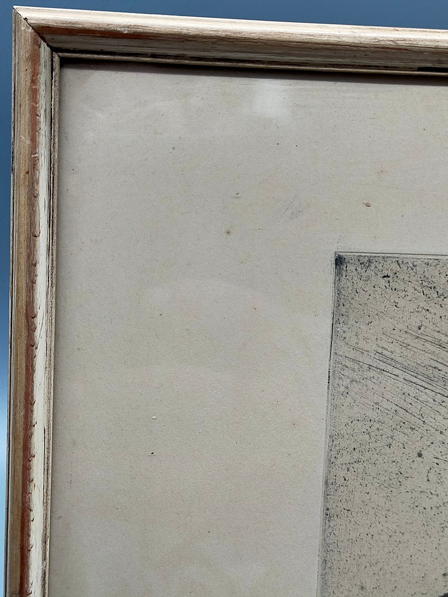 Georg Walter Rössner Radierung – Kutsche und Figuren im Park