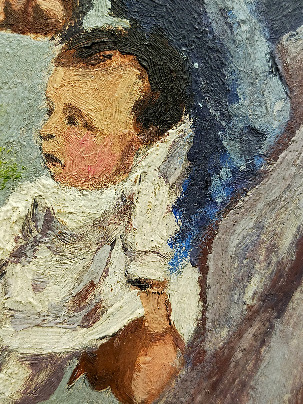 Emil Rumpf – Genrebild – Mutter mit Kind