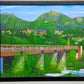 Spanische Schule (XX) – Landschaft mit Brücke und Burg