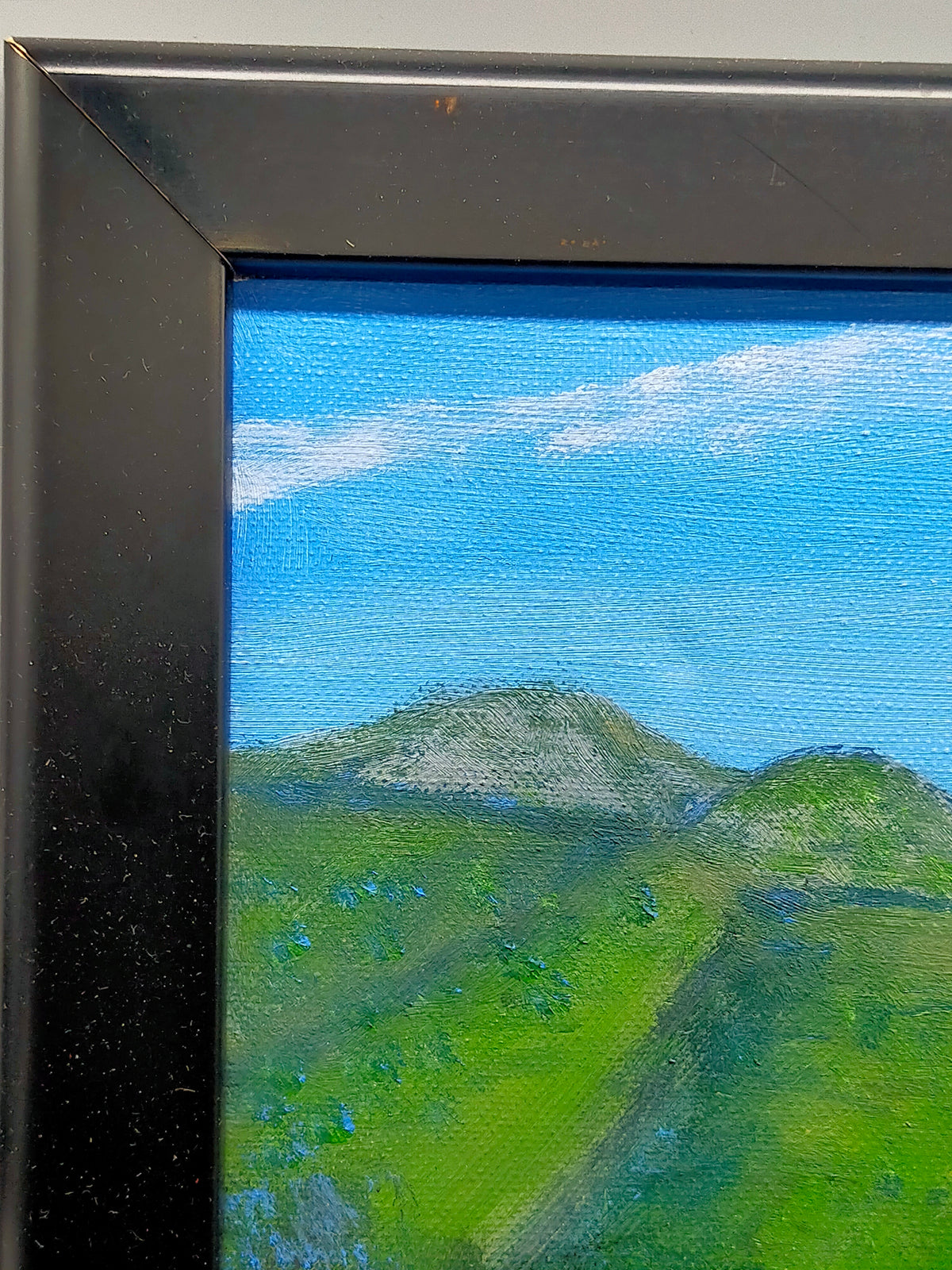 Spanische Schule (XX) – Landschaft mit Brücke und Burg