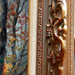 Ölgemälde Landschaft – Herunterziehende Herbststimmung mit Reiter