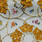 Exquisites Meissen Porzellan-Zierteller – Goldene Eichenlaub 1 Wahl