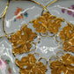 Exquisites Meissen Porzellan-Zierteller – Goldene Eichenlaub 1 Wahl
