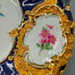 Ehemalige Meissen Porzellan Teller – Handbemalt Gold Kobaltblau