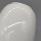 Heinrich Selb Porzellan Vase – Weiße Designer Vase mit Relieffeld