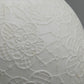 Kaiser Porzellan Vase Spitzenrelief – Elegant Weiß