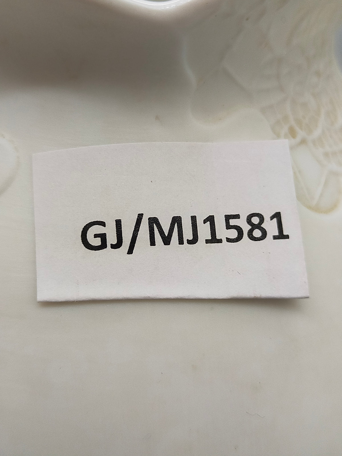 Kaiser Porzellan Vase Spitzenrelief – Elegant Weiß