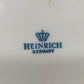 Heinrich Germany Bisquitporzellan Vase – Mid-Century Strukturvase