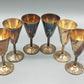 6er Set Versilberte Schnapsbecher Gebr. Hepp 90 – Elegant