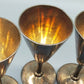 6er Set Versilberte Schnapsbecher Gebr. Hepp 90 – Elegant
