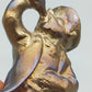 Dekorative Metallfigur – Trinkender Mann mit Hut