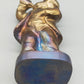 Dekorative Metallfigur – Trinkender Mann mit Hut