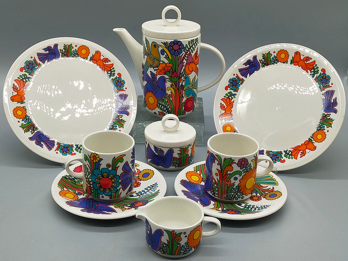 Villeroy & Boch Acapulco Kaffeeservice – Vitro-Porzellan Retro