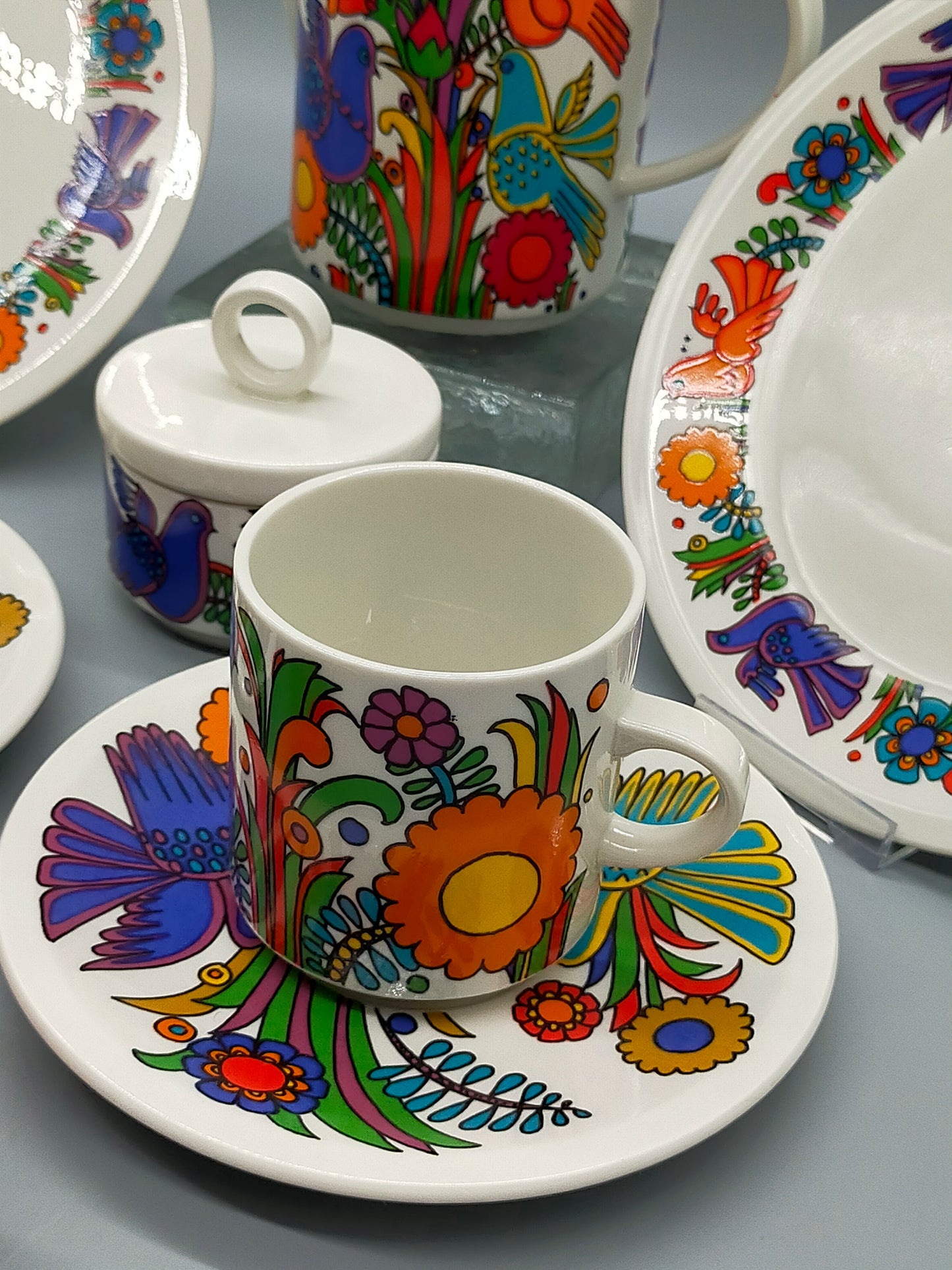 Villeroy & Boch Acapulco Kaffeeservice – Vitro-Porzellan Retro