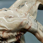 Große Löwenfigur – Handgearbeitete Alabaster-Skulptur