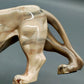 Große Löwenfigur – Handgearbeitete Alabaster-Skulptur