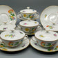 Elegante Bing & Grøndahl Suppentassen – Handbemaltes Porzellan Set