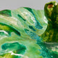 Dekorative Keramik-Kürbisfigur – Handglierte Deko