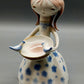 Elegante Porzellanfigur – Handbemalte Aquincum Figur