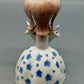 Elegante Porzellanfigur – Handbemalte Aquincum Figur