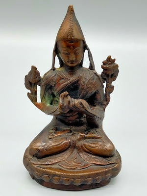 Antike Bronze-Figur – Handgefertigte Asiatische Buddah