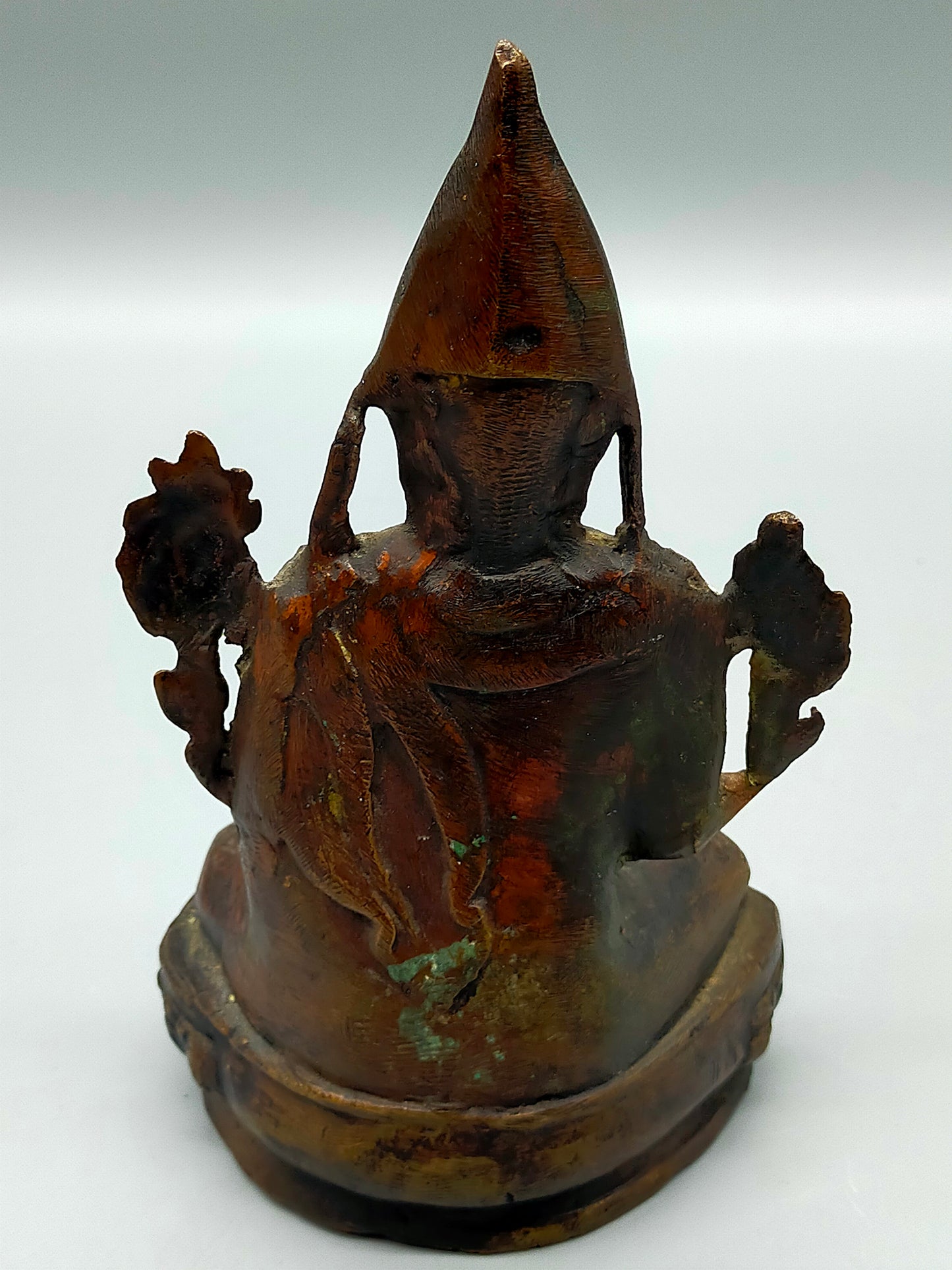 Antike Bronze-Figur – Handgefertigte Asiatische Buddah