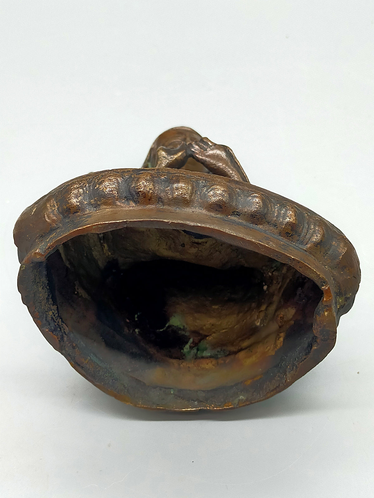 Antike Bronze-Figur – Handgefertigte Asiatische Buddah