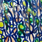 Antike Deckelvase – Dekoratives Gefäß mit polychromer Schmelzglasur