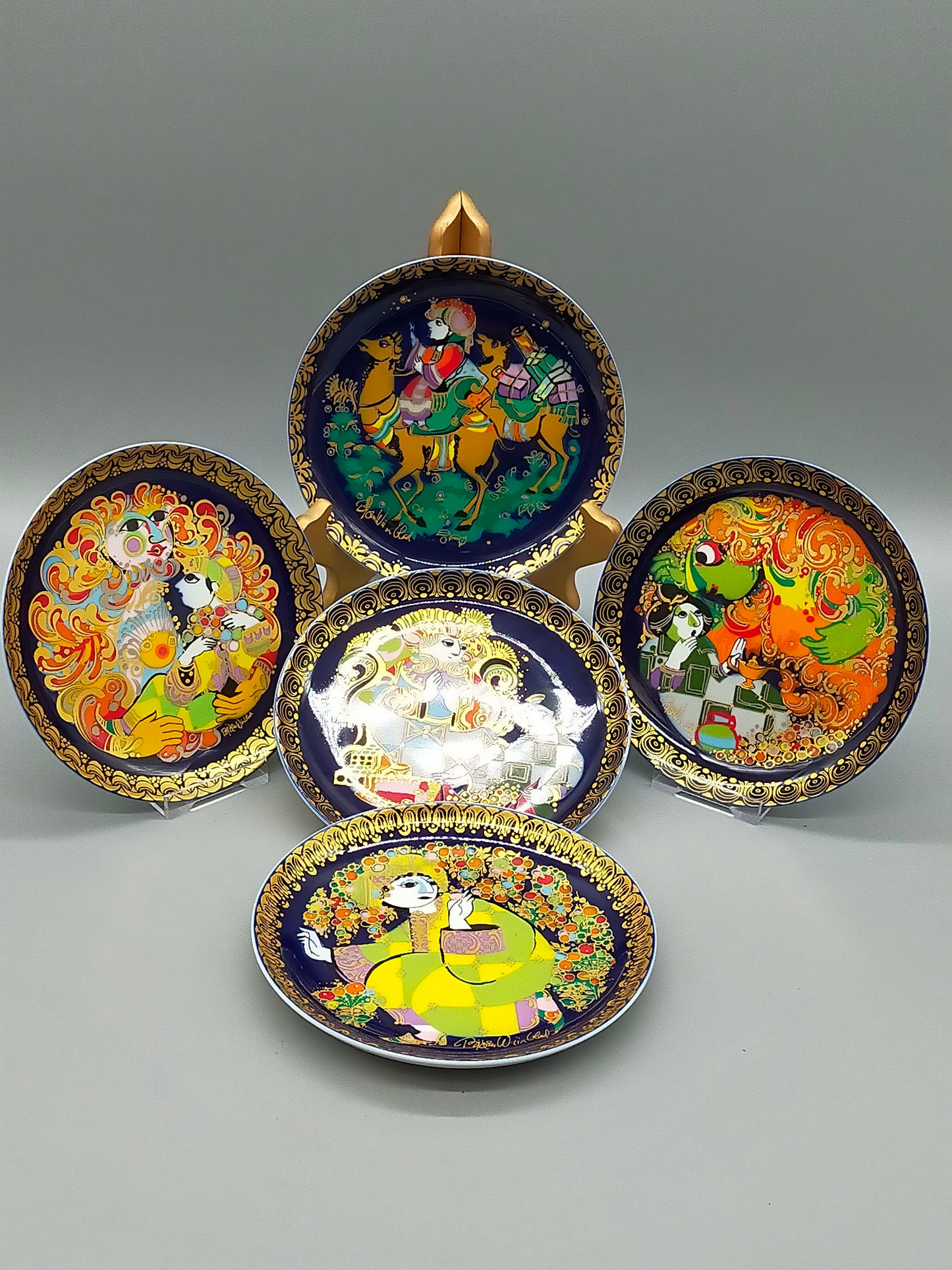Rosenthal Porzellan-Sammelteller – Bjørn Wiinblad Design