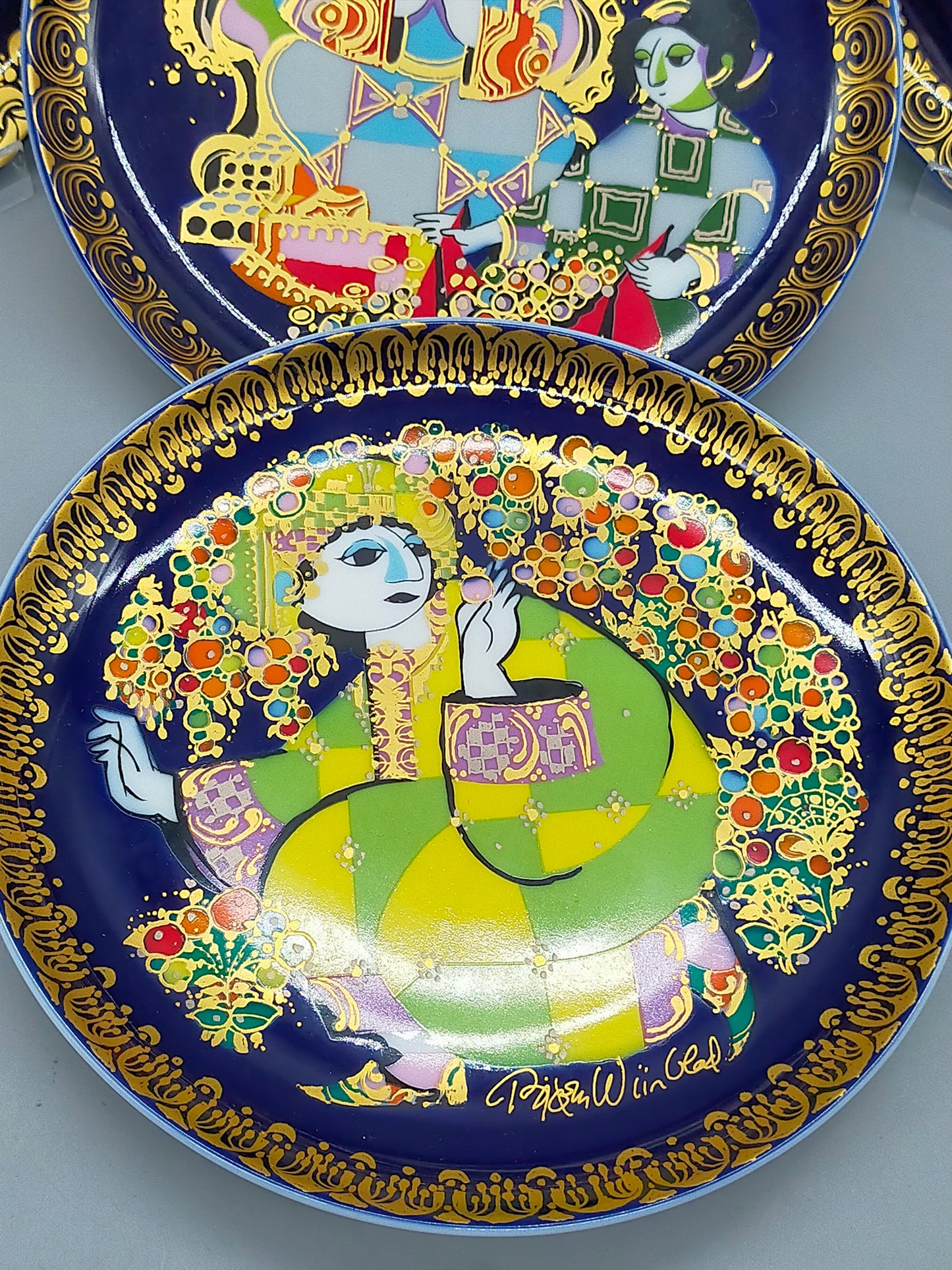 Rosenthal Porzellan-Sammelteller – Bjørn Wiinblad Design