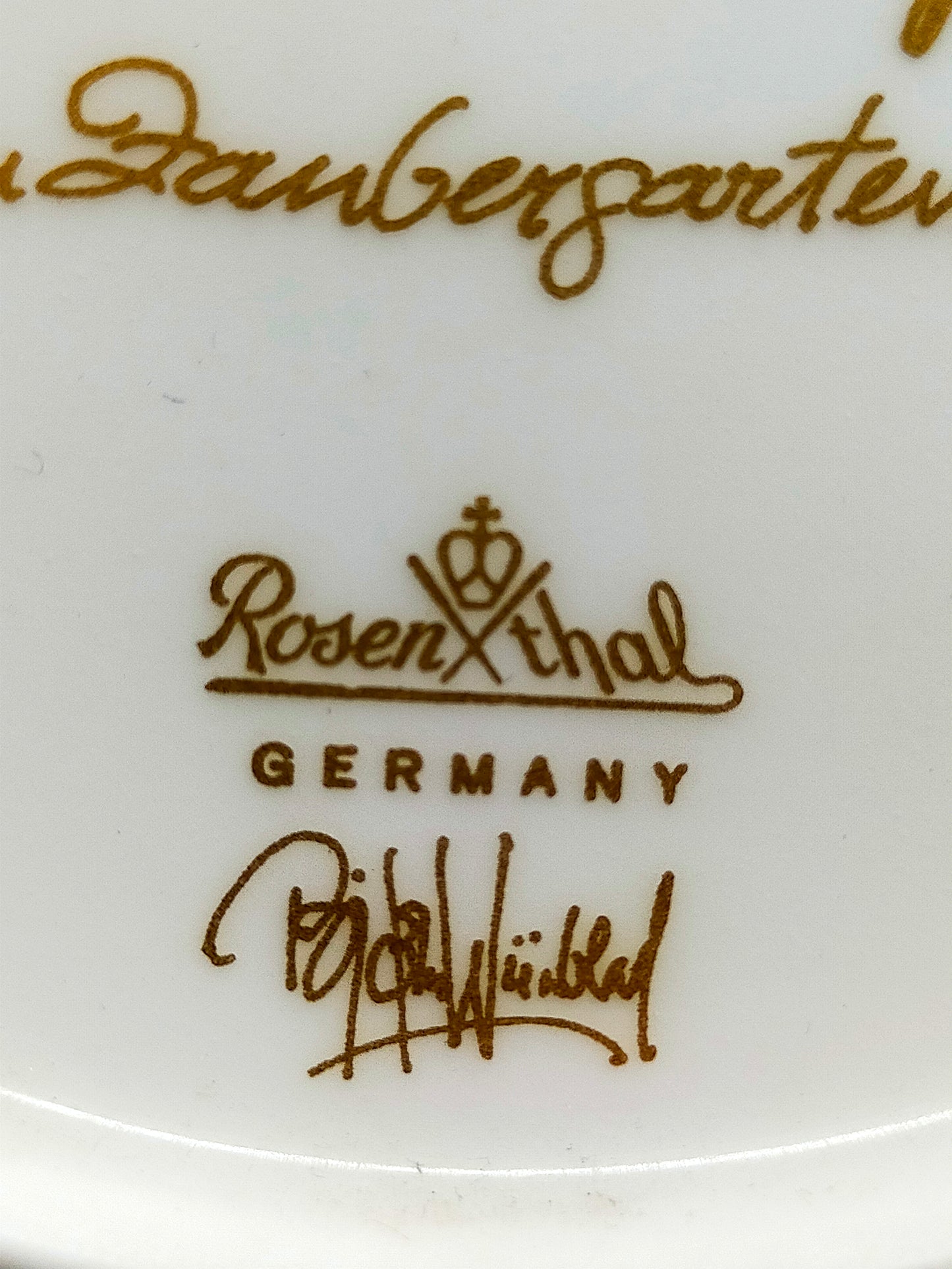 Rosenthal Porzellan-Sammelteller – Bjørn Wiinblad Design