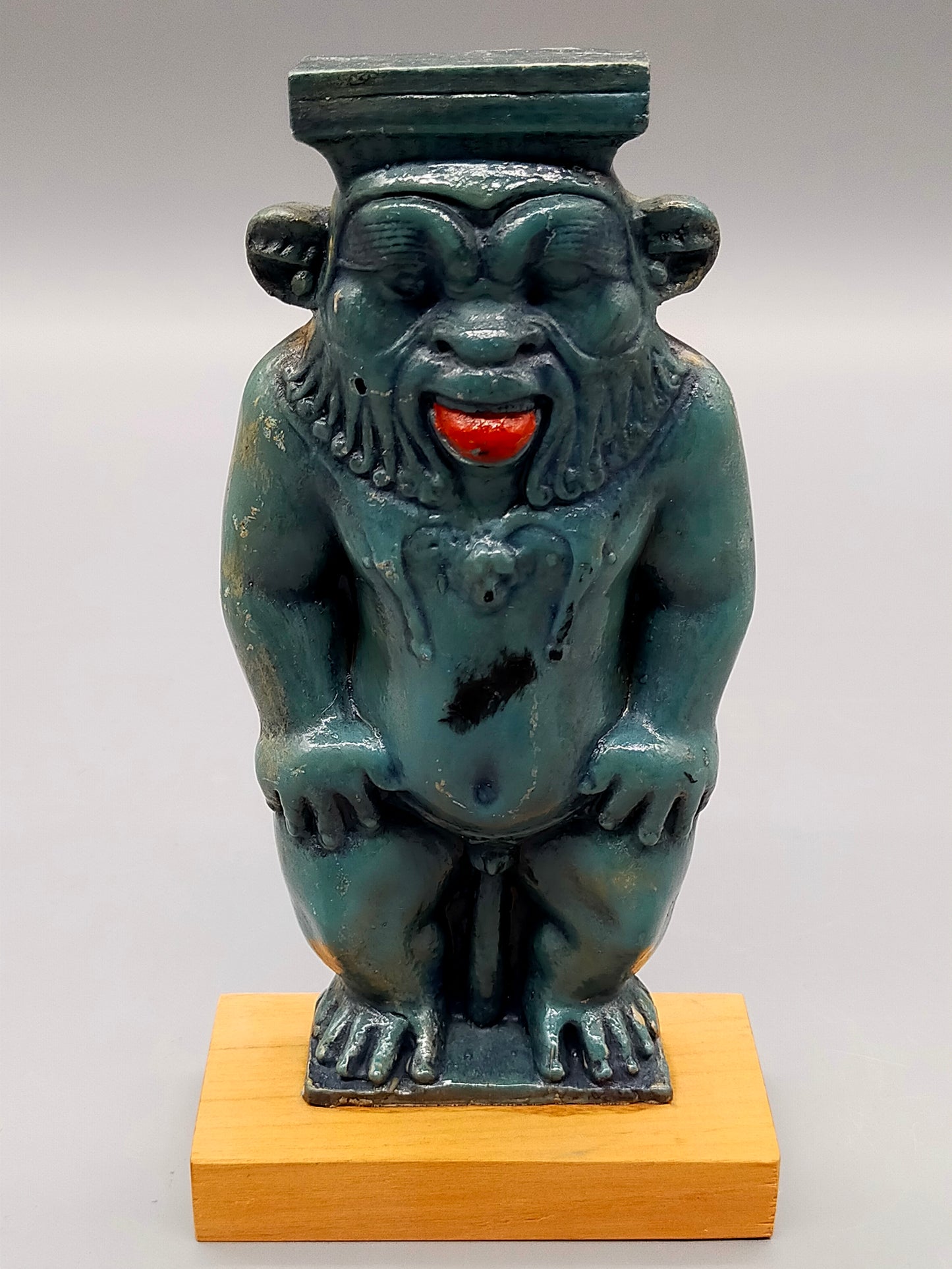 Ägyptischer Bes-Dämon – Museumsreplikat Bucher-Buchner