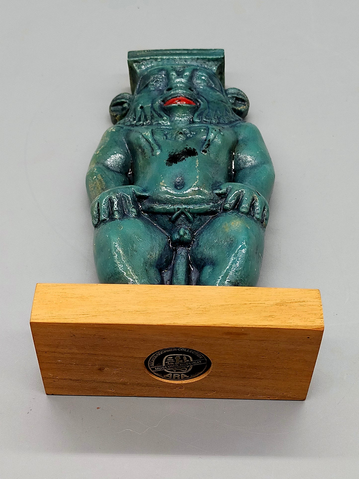 Ägyptischer Bes-Dämon – Museumsreplikat Bucher-Buchner
