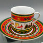 Weihnachtskerzenhalter & Tasse mit Untertasse Hutschenreuther-Ahorn