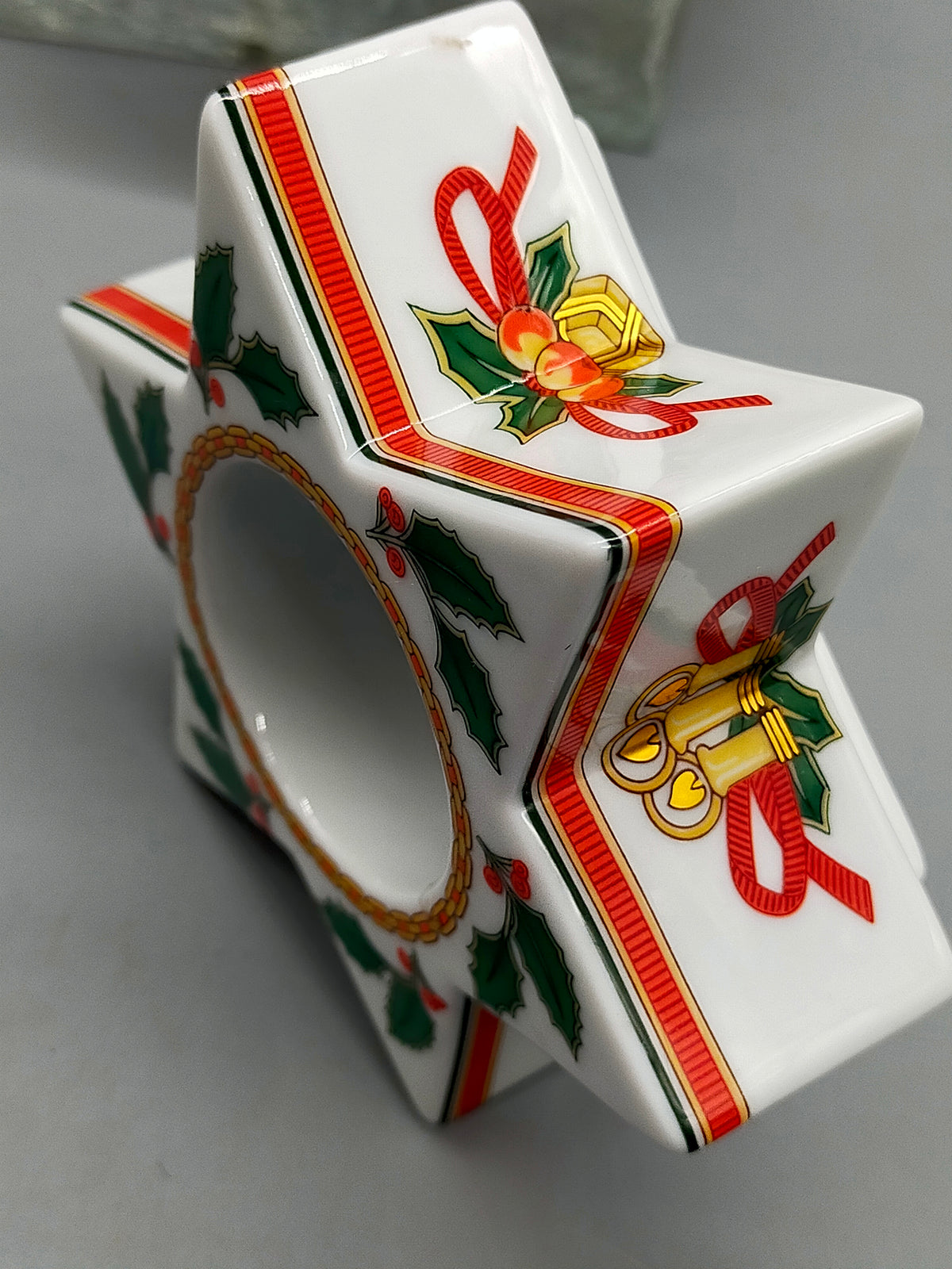 Weihnachtskerzenhalter & Tasse mit Untertasse Hutschenreuther-Ahorn