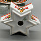 Weihnachtskerzenhalter & Tasse mit Untertasse Hutschenreuther-Ahorn