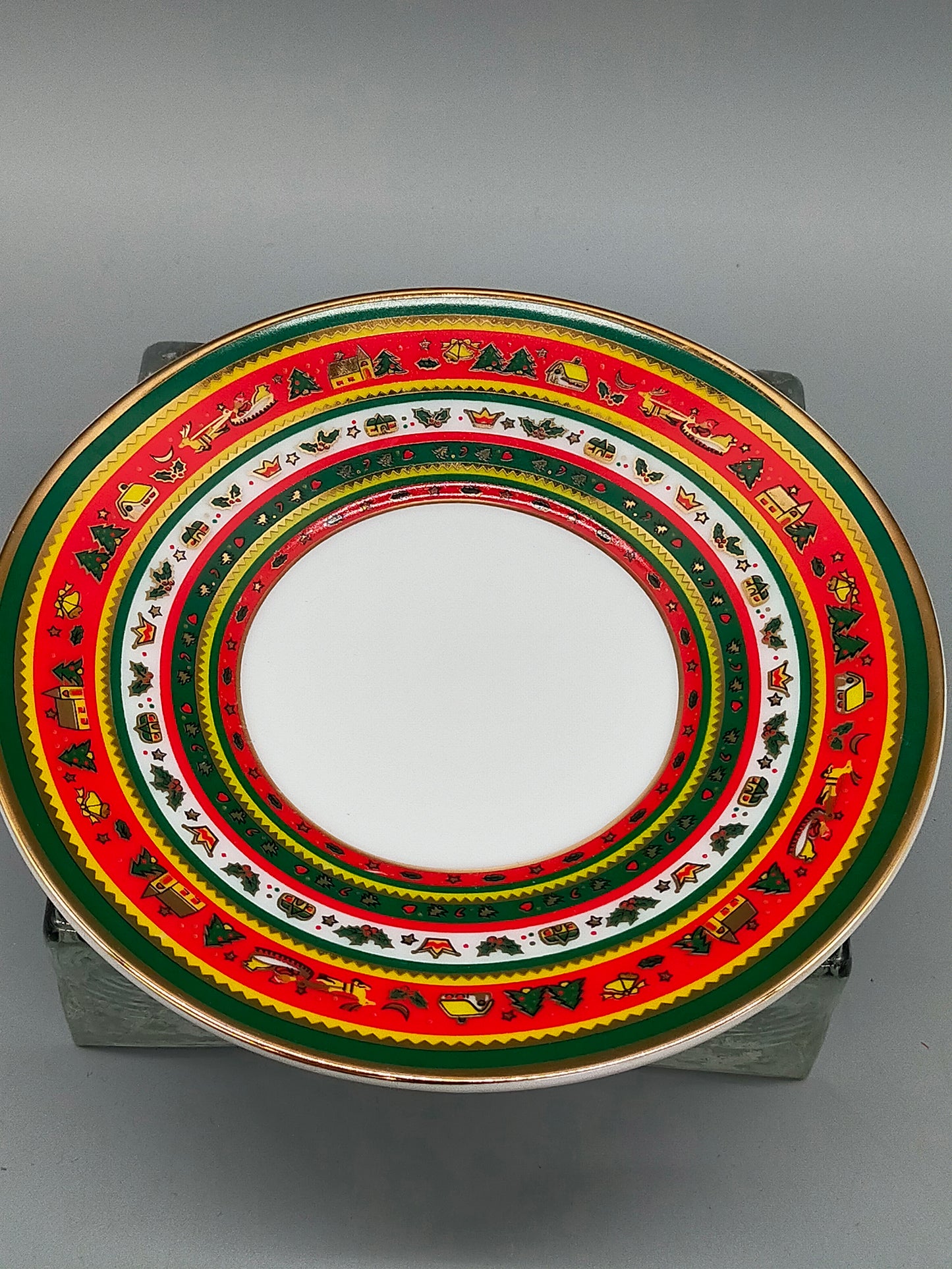 Weihnachtskerzenhalter & Tasse mit Untertasse Hutschenreuther-Ahorn