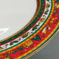 Elegantes Ahorn Porzellan Tellerset – Weihnachtliches Dekor