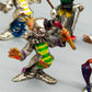 6er Set Antike Clown Figuren – Handbemalte Metall Aus Italy