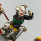 6er Set Antike Clown Figuren – Handbemalte Metall Aus Italy