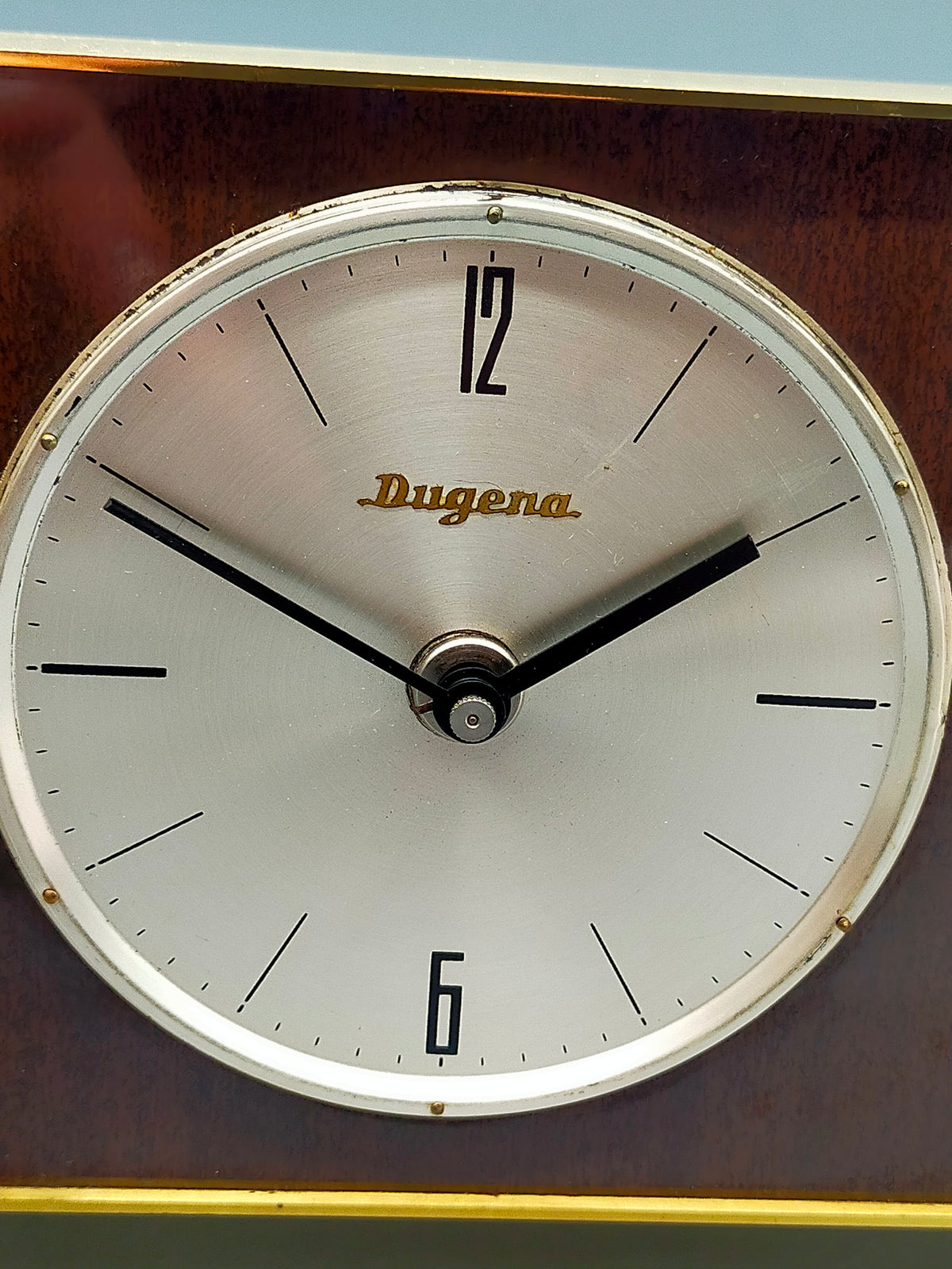 Dugena Tischuhr – Vintage Kaminuhr mit Kienzle Uhrwerk