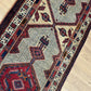 Orientteppich handgeknüpft Sarab Art Deco Läufer 340x90 cm