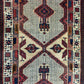Orientteppich handgeknüpft Sarab Art Deco Läufer 340x90 cm
