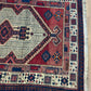 Orientteppich handgeknüpft Sarab Art Deco Läufer 340x90 cm