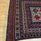 Orientteppich handgeknüpft 248x157 cm antik Kelim Sumach