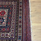 Orientteppich handgeknüpft 248x157 cm antik Kelim Sumach