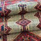 Orientteppich handgeknüpft Sarab Art Deco Läufer 340x90 cm