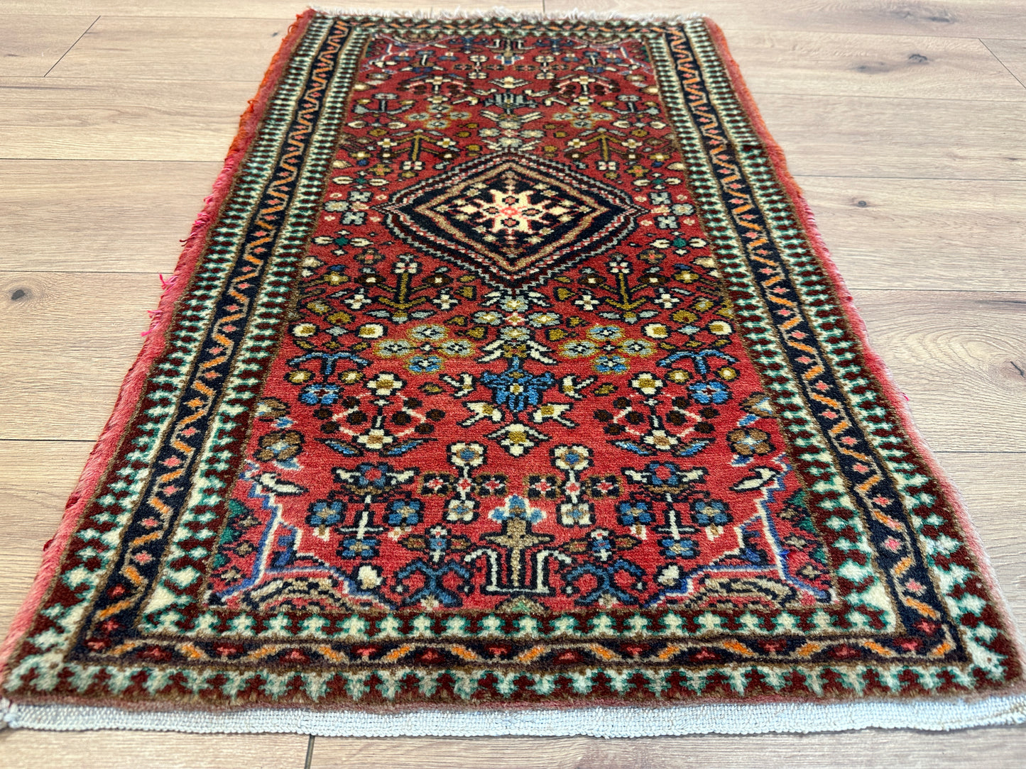 Handgeknüpfter Perser Orientteppich Hamadan - 96x61 cm